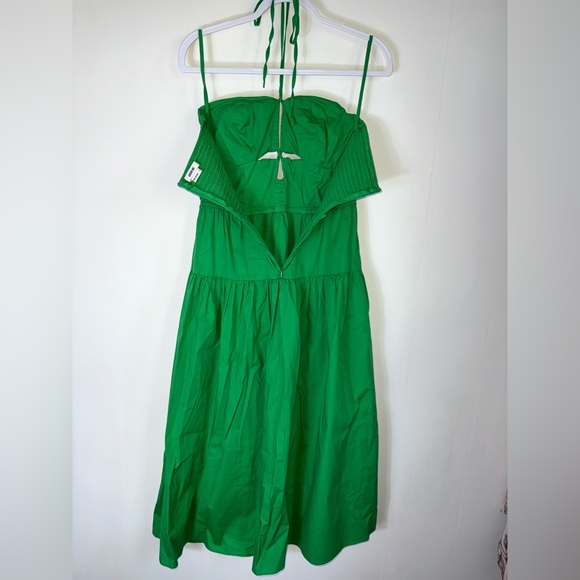 EUC Jason Wu Green Key-hole Sleeveless Halter midi maxi dress Women’s Small - Picture 2 of 8